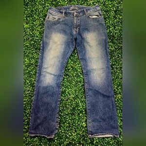 Vintage Robins Jeans | Long Flap Straight Leg |Mens